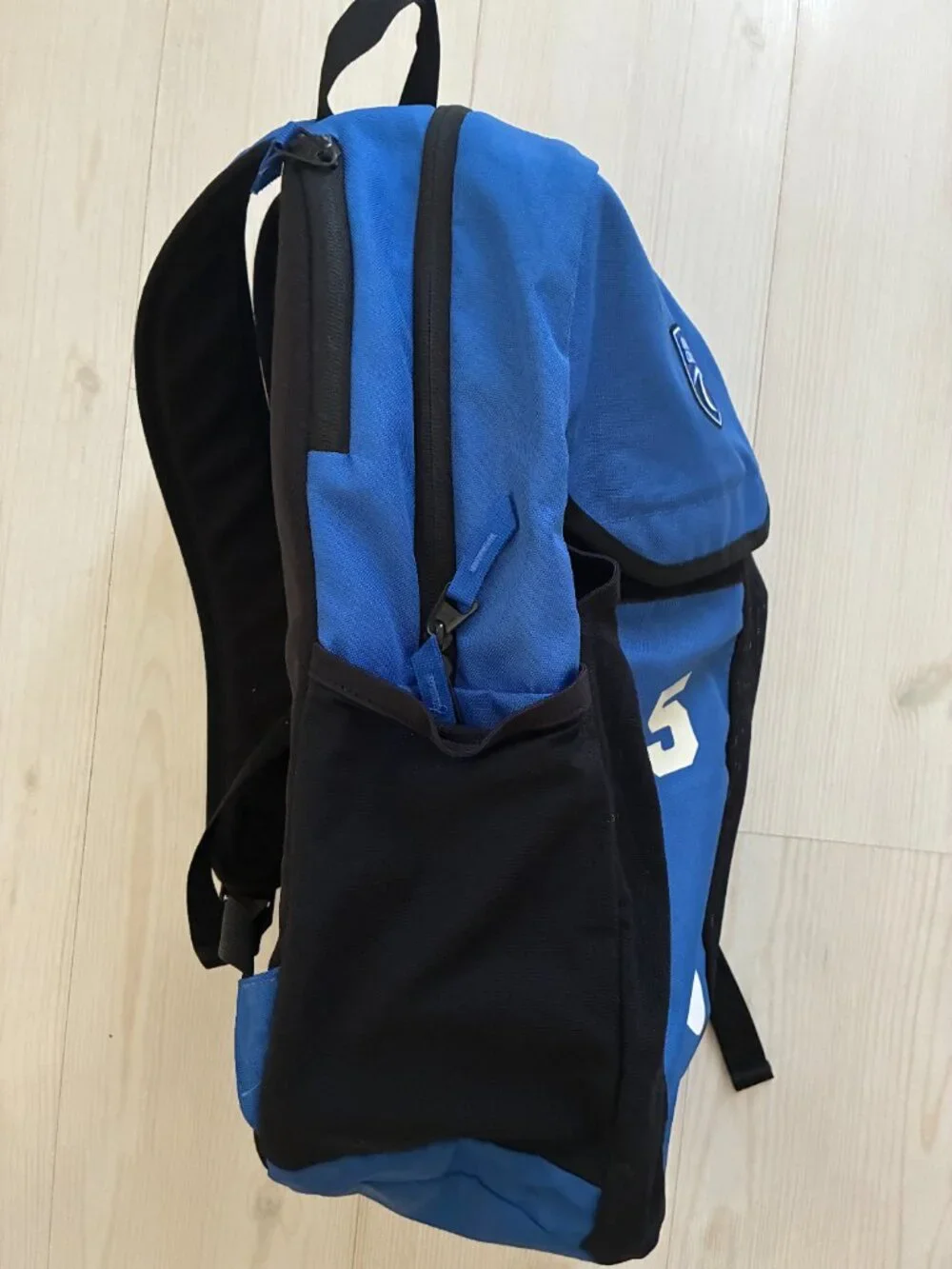 Nike Academy Team Soccer Backpack Blue Black Orange County Club Player #5